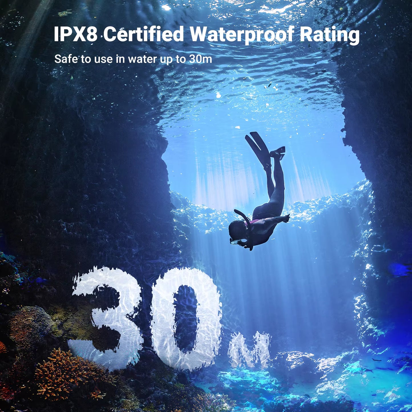 7.2 Inch IPX8 Waterproof Phone Case Bag for Iphone 15 14 13 Pro Max Samsung Protective Case Universal Swimming Pouch Bag