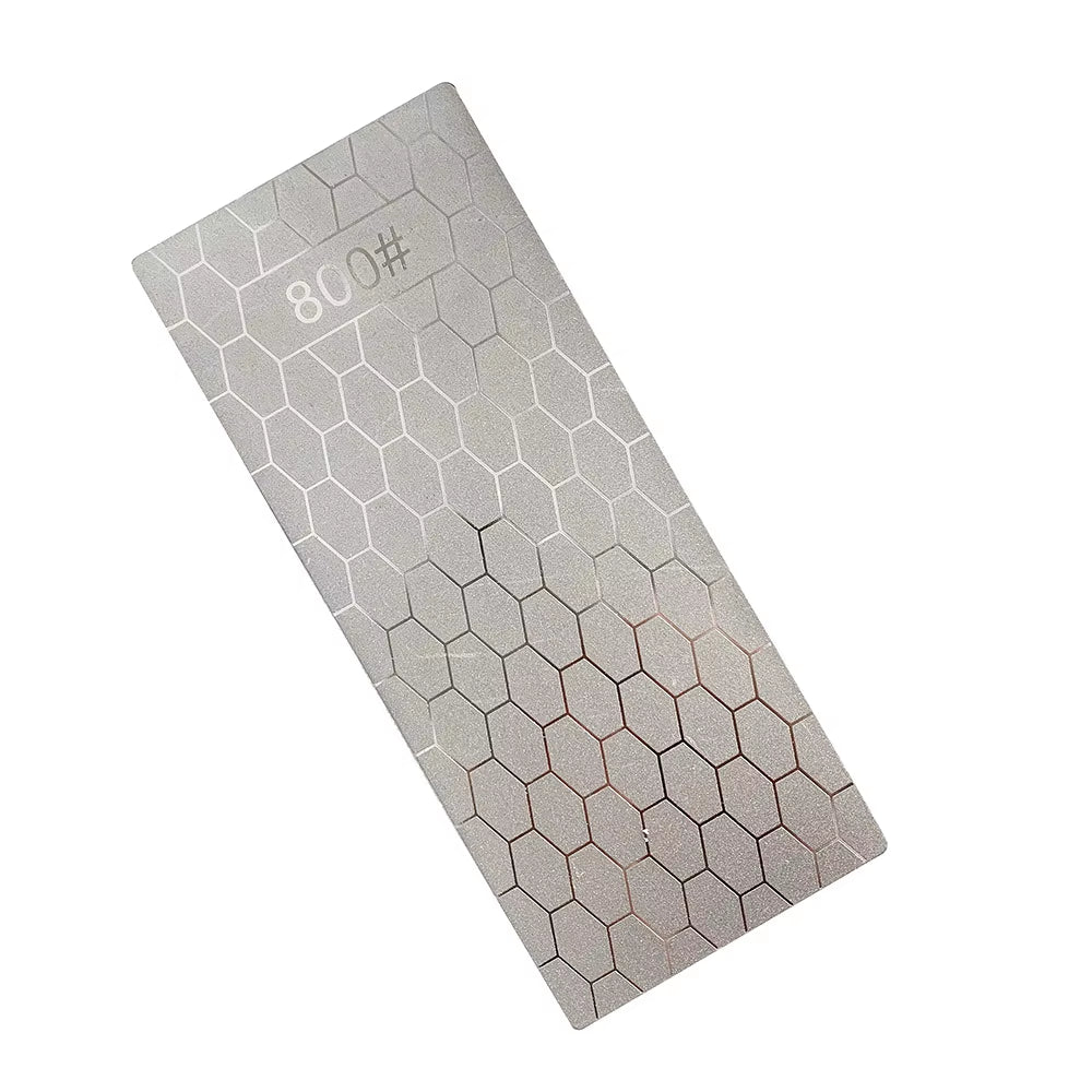1Pc Professional Diamond Knives Sharpening Stone 600# 800#1000# Knife Sharpener Ultra-Thin Honeycomb Surface Whetstone Tool