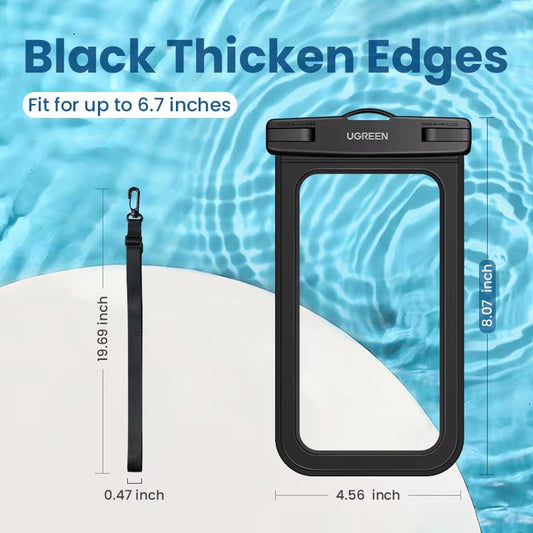 7.2 Inch IPX8 Waterproof Phone Case Bag for Iphone 15 14 13 Pro Max Samsung Protective Case Universal Swimming Pouch Bag