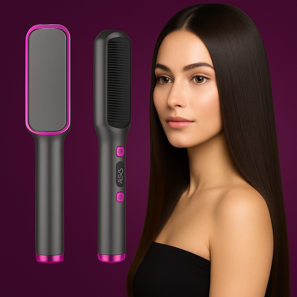 Sleek Hair in Seconds: The Ultimate Electric Hot Comb Straightener