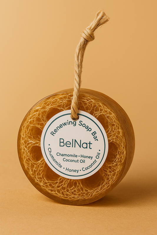 🌿 Renewing Soap Bar – Naturally Radiant Skin, One Lather at a Time 🌿